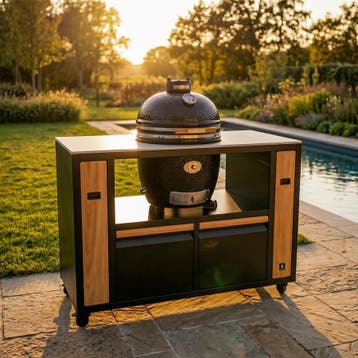 Buitenkeuken voor Kamado L grote keuze LUXE buiten keuken, GrillNest, Vrijstaand, Nieuw, Ophalen of Verzenden