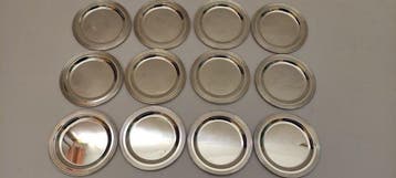 Sous-verre (12) - Argent 800