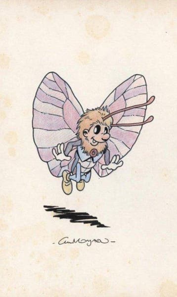 Erik of het klein insektenboek - 4 opdrachttekeningen Luc, Boeken, Nieuw