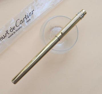 Cartier - Must de Cartier plaqué or - Stylo à plume