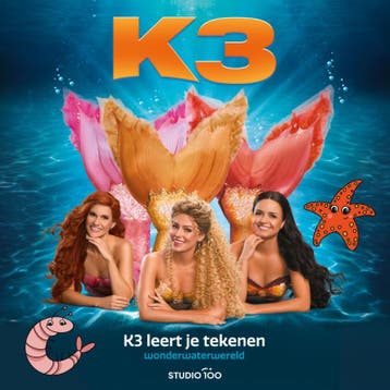 K3 leert je tekenen - Zeedieren / K3 9789462777101, Verzenden, Zo goed als nieuw, Gert Verhulst