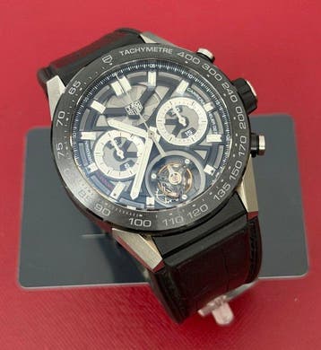 TAG Heuer - Carrera Tourbillon - CAR5A8Y.FC6377 - Heren -