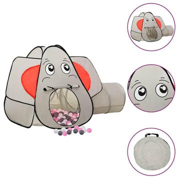 vidaXL Kinderspeeltent met 250 ballen olifant 174x86x101 cm, Verzenden