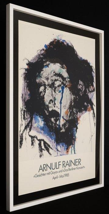 Arnulf Rainer (1929) - Set mit Signiertem Ausstellungsplakat