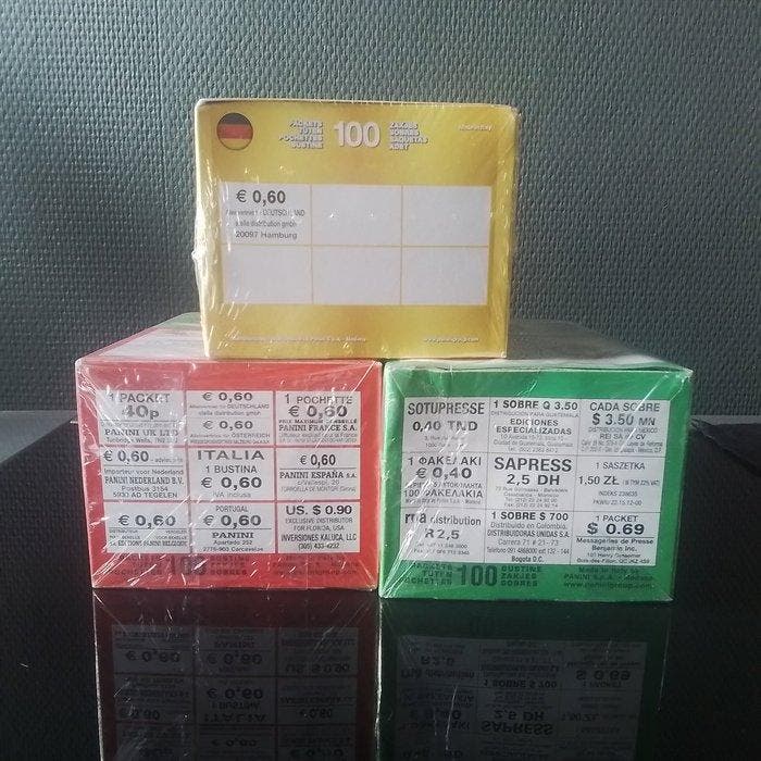 2008, 2012 Panini Euro 2008, Euro 2012 Originele verpakking, Verzamelen, Stickers