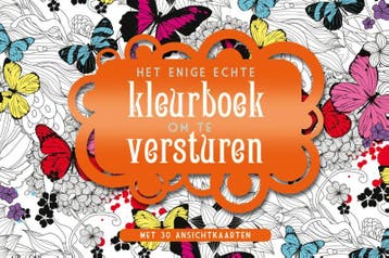 Het enige echte kleurboek om te versturen 9789045317670, Verzenden