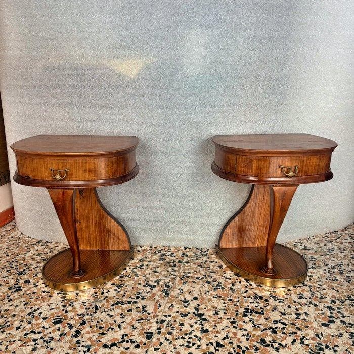 Table de chevet (2) - Bois, Antiek en Kunst, Kunst | Designobjecten