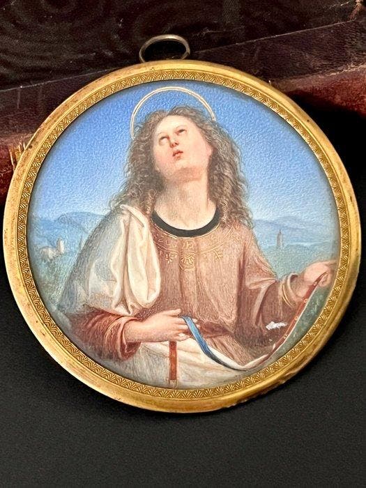 non signé - Saint Thomas, Antiquités & Art, Art | Art non-occidental