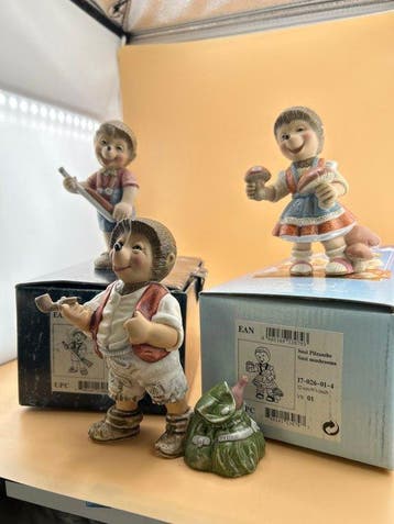 Goebel - Figuur - Meckie Figuren (3) - Porselein