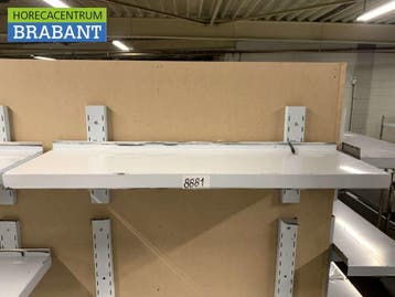 Étagère murale HCB en acier inoxydable « Basic-line » 100 x, Verzenden
