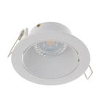 Inbouwspot rond kantelbaar wit verdiepte lichtbron, Verzenden, Nieuw, Inbouw