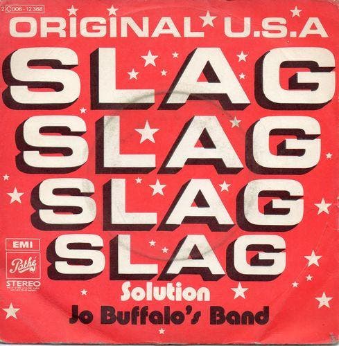 Jo Buffalos Band - Slag Solution, Cd's en Dvd's, Vinyl | Pop, Gebruikt, Verzenden