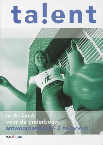 Talent 2 Havo/vwo Antwoordenboek 9789034545374 C. Ravesloot, Verzenden, C. Ravesloot