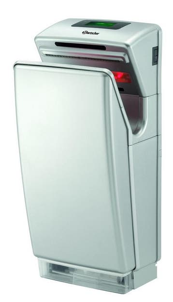 Handendroger | Zilver/Grijs Jet 1800 | 1.8kW | Cap. 47L/sec, Verzenden, Nieuw in verpakking
