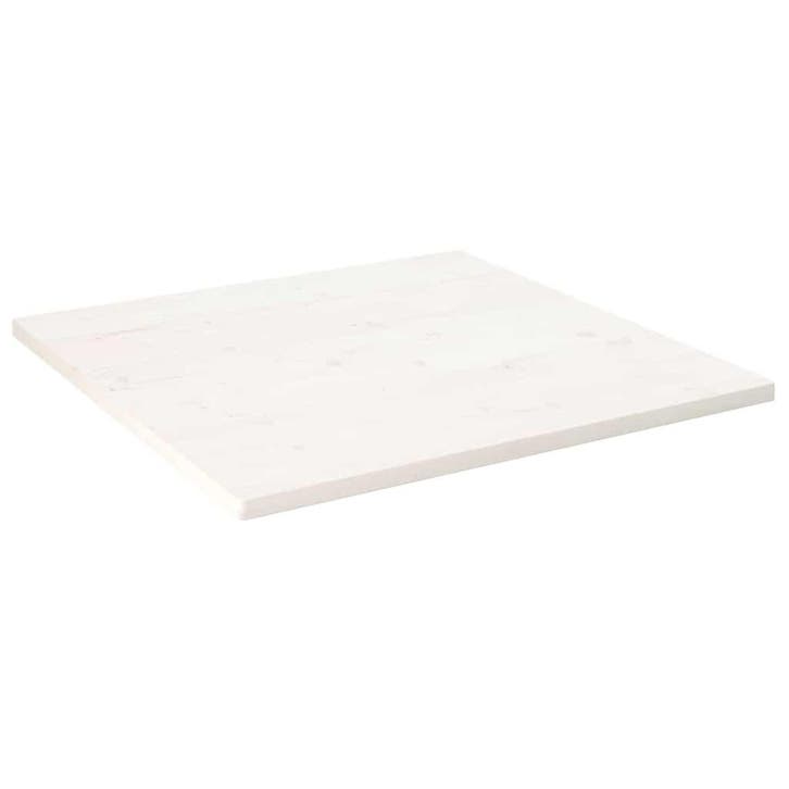 vidaXL Tafelblad vierkant 70x70x2,5 cm massief grenenhout, Maison & Meubles, Pièces pour table, Envoi