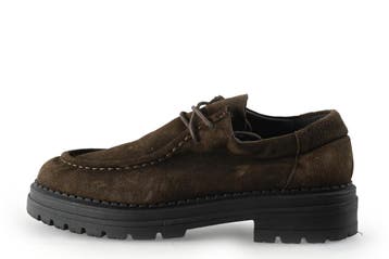 Laurent David Veterschoenen in maat 41 Bruin, Kleding | Heren, Schoenen, Bruin, Verzenden, Laurent David, Zo goed als nieuw