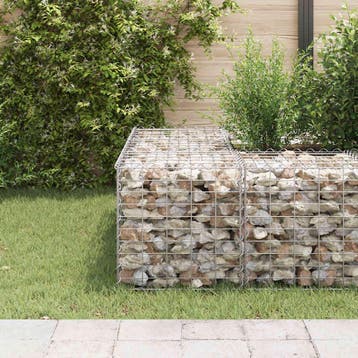 vidaXL Gabion plantenbak verhoogd kubus 50x50x50 cm, Verzenden