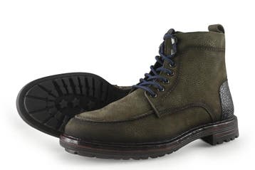 Loff 1881 Veterschoenen in maat 42 Groen, Kleding | Heren, Schoenen, Overige kleuren, Verzenden, Zo goed als nieuw, Loff 1881