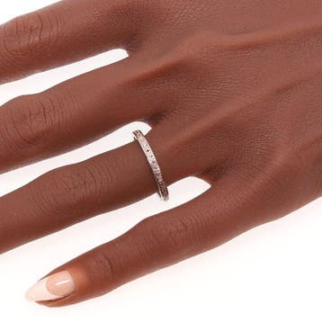 Bague Platine - Diamant - Art déco vintage des années 1920