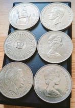 Verenigd Koninkrijk. George VI-Elizabeth II. Crown 1951-1980