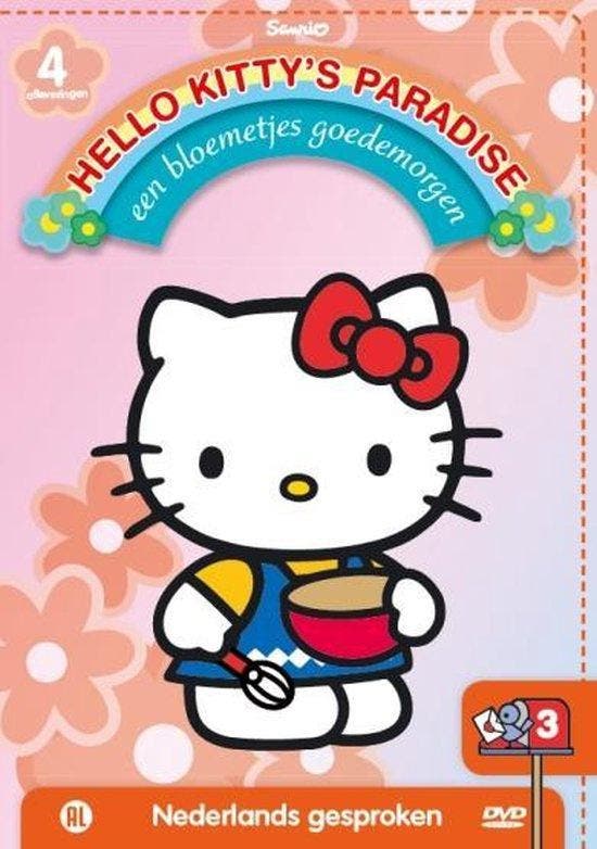 Hello Kitty paradise 3een bloemetjes goedemorgen (dvd, Cd's en Dvd's, Dvd's | Actie, Ophalen of Verzenden