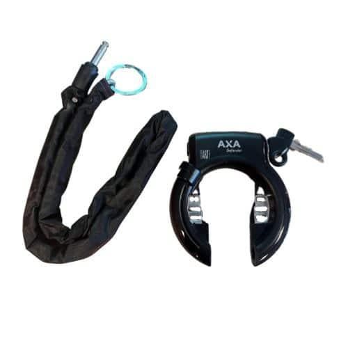 AXA Defender + Insteekketting combideal., Vélos & Vélomoteurs, Accessoires vélo | Cadenas de vélo, Envoi