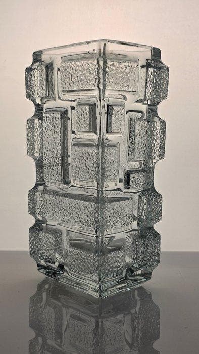 Rudolfova Hut - Jií Zejmon - Vaas - Glas - Metselwerk, Antiquités & Art, Curiosités & Brocante