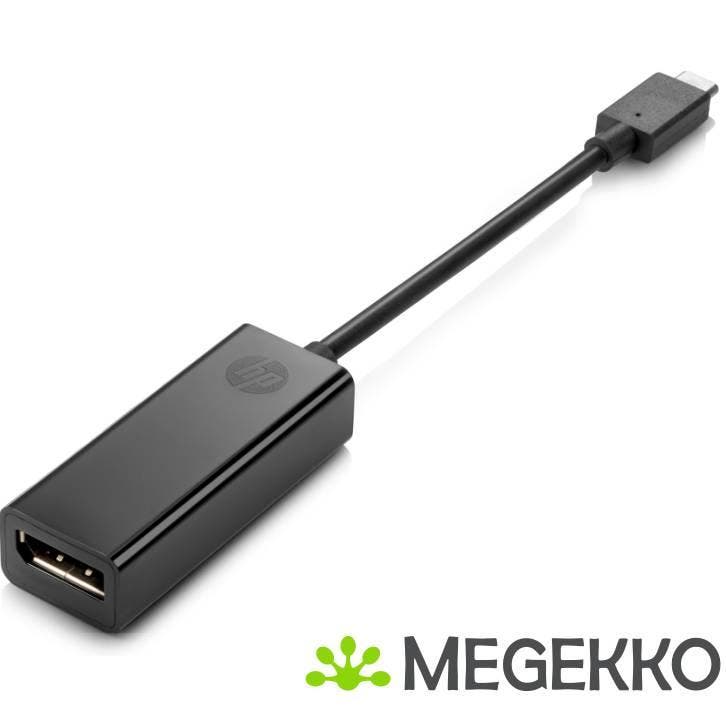 HP USB Type-C to DisplayPort Adapter, Computers en Software, Pc- en Netwerkkabels, Nieuw, Verzenden