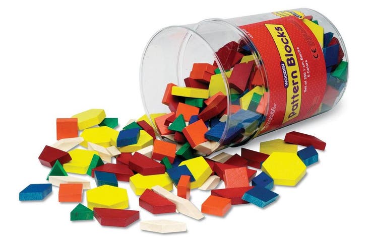 Learning Resources Houten patroonblokken, Kinderen en Baby's, Speelgoed | Educatief en Creatief, Nieuw, Ophalen of Verzenden