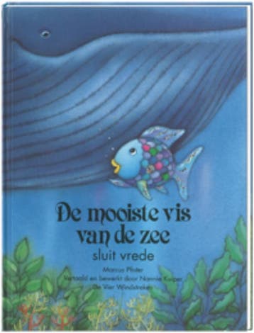 De mooiste vis van de zee sluit vrede / De mooiste vis van, Verzenden, Zo goed als nieuw, Marcus Pfister