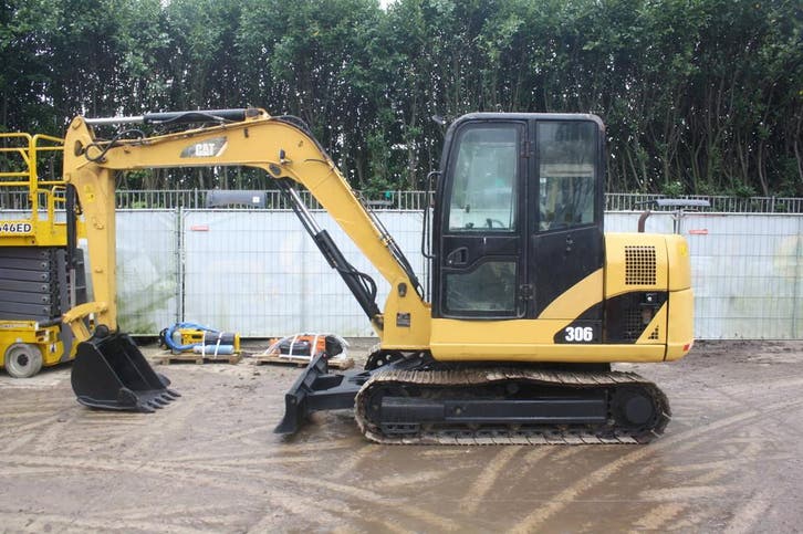 Veiling: Rupsgraafmachine Caterpillar 306 Diesel 40.5kW 2011, Articles professionnels, Machines & Construction | Grues & Excavatrices