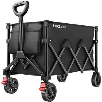 tectake Bolderkar RollRider opvouwbaar, telescopische handgr, Verzenden, Nieuw