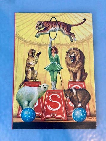 Vojtch Kubašta - The Circus – Vintage Pop-Up Book (No. 205)