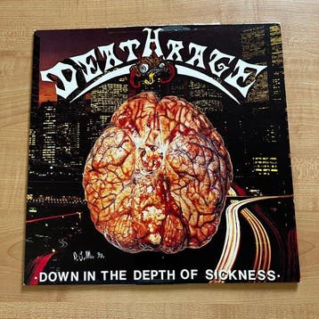 Deathrage - Slaughter - 2x Albums. - Down in the Depth of, Nieuw in verpakking