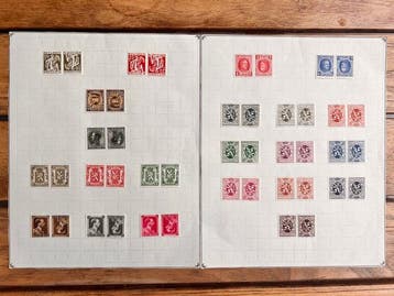 Belgique - Belgique – Collection de paires tête-bêche,, Gestempeld
