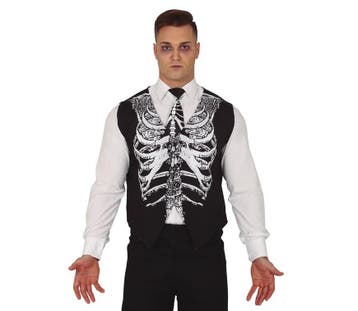 Halloween Skelet Kleding Set 2 delig, Verzenden, Nieuw
