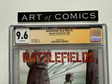 Battlefields: Dear Billy #3 - Signed by Garth Ennis -, Nieuw