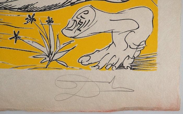 Salvador Dali (1904-1989) - Pantagruel : Scatologie, Antiquités & Art, Antiquités | Autres Antiquités