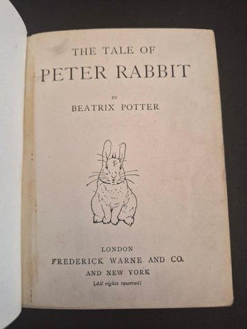Beatrix Potter - The Tale of Peter Rabbit - 1910