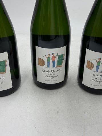 2018 Amis de Beauregard - Champagne Extra Brut, Blanc de