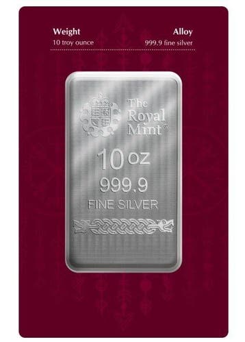 10 troy ounce - Zilver .999 - The Royal Mint (Zonder