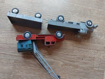 Märklin 1:43 - Voiture miniature (3) - Crane truck with two