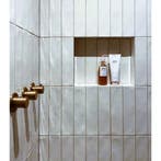 Vloertegel/Wandtegel Valence Hamptons Handvorm Wit Mat 7x28, Keramiek, Nieuw, 20 tot 40 cm, 10 m² of meer