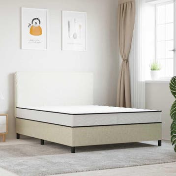 vidaXL Binnenveringmatras middelhard 160x200 cm, Verzenden
