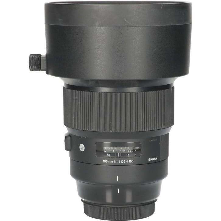 Tweedehands Sigma 105mm f/1.4 DG HSM Art Canon EF CM6661, Audio, Tv en Foto, Foto | Lenzen en Objectieven, Overige typen, Gebruikt
