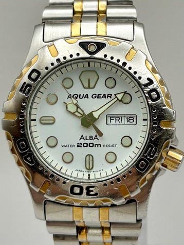 Seiko - ALBA Aqua Gear - Zonder minimumprijs - Vintage Seiko