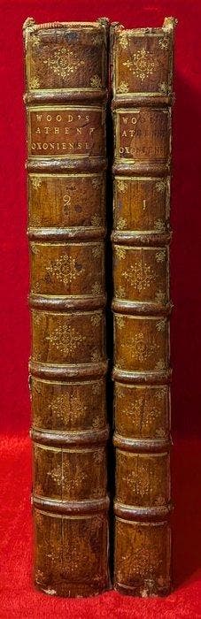 Anthony Wood - [HISTORY OF OXFORD] Athenæ Oxonienses - 1721, Antiquités & Art, Antiquités | Livres & Manuscrits