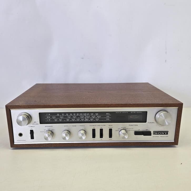 Sony STR-222 L AM/FM Stereo Receiver | Nette Staat, Audio, Tv en Foto, Versterkers en Ontvangers, Nieuw, Ophalen of Verzenden