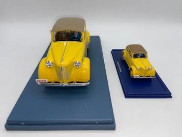 Atlas 1:24 - Modelauto (2) - Tintin – De Opel Olympia van de, Nieuw