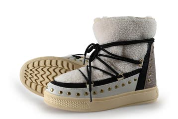 Colors of California Snowboots in maat 38 Wit, Kleding | Dames, Schoenen, Verzenden, Wit, Snowboots, Zo goed als nieuw